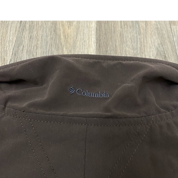 COLUMBIA Lightweight Quilted Fleece Vest. Color: Brown. Womens size 3Х - Picture 6 of 9